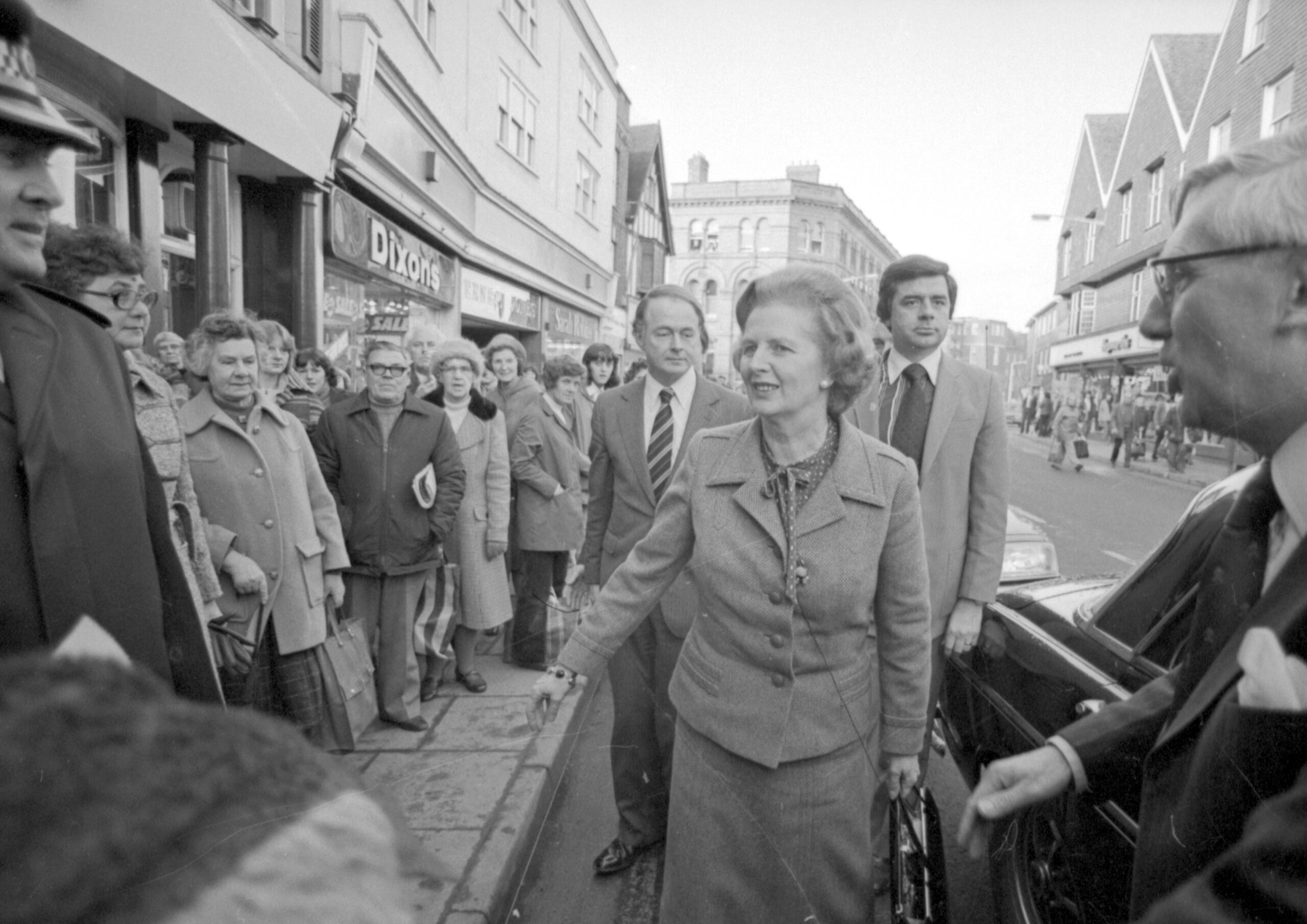 Margaret Thatcher in Salisbury