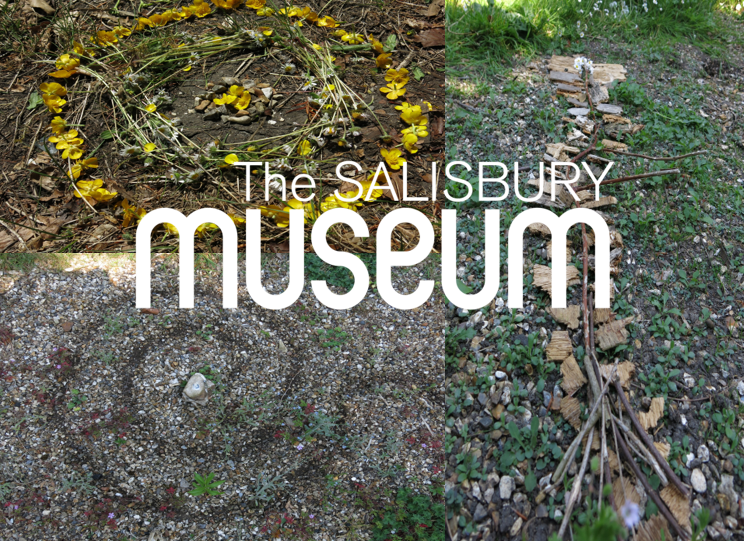 land Art Collage with title 2